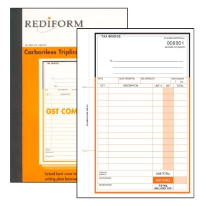 REDIFORM DELIVERY/INVOICE BOOK - SMALL - 3 PLY